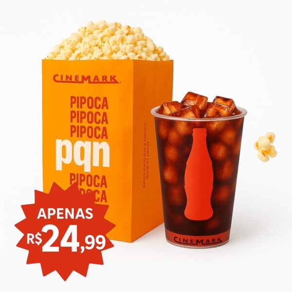 CINEMARK - Combo Pequeno de pipoca